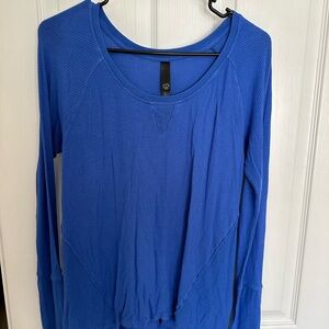 Blue Long Sleeve Sweater